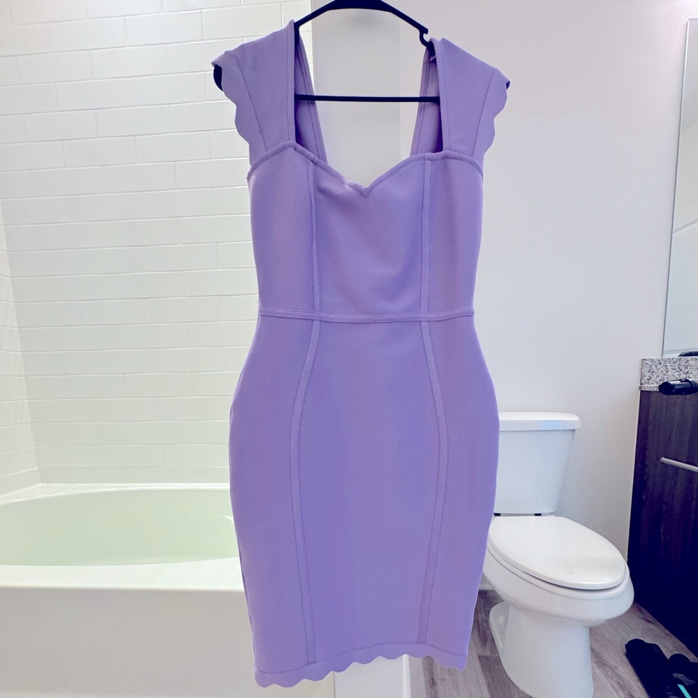 Lavender Party Bodycon Dress